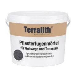 Terralith Drän Pflasterfugenmörtel -anthrazit / basalt-