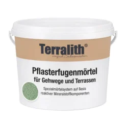 Terralith Drän Pflasterfugenmörtel -patinagrün-
