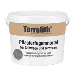 Terralith Drän Pflasterfugenmörtel -steingrau-
