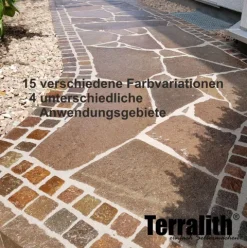 Terralith Drän Pflasterfugenmörtel -ziegelrot-