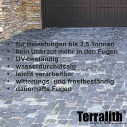 Terralith 2K Pflasterfugenmörtel PKW 26 kg -mintgrün-