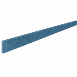 Terralith Sockelleiste für Metallic -Steinteppich -metallic blau 5 x 100 cm- fein (2-4 mm)