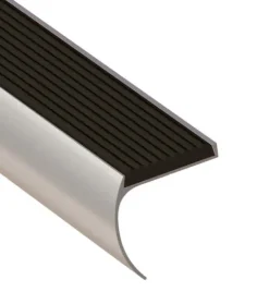 Treppenprofil abgerundet silber 44 x 45 x 1350 mm - 1 Stück
