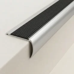 Treppenprofil abgerundet silber 44 x 45 x 1000 mm - 1 Stück