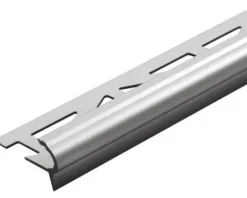 Treppenstufenprofil Dural Florentostep Aluminium Titan Länge 100 cm Höhe 9 mm