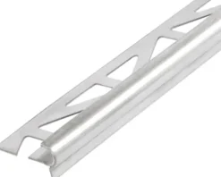 Treppenstufenprofil Dural Florentostep Edelstahl Länge 100 cm Höhe 11 mm