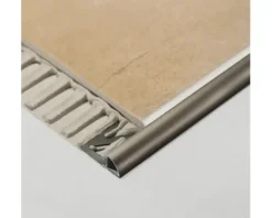 Viertelkreis-Abschlussprofil Dural Durondell DRAE 100-T Aluminium Länge 250 cm Höhe 10 mm