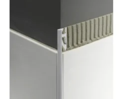 Viertelkreis-Abschlussprofil Dural Durondell DRP 830 weiß Länge 250 cm