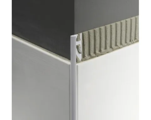 Viertelkreis-Abschlussprofil Dural Durondell DRP 830 weiß Länge 250 cm