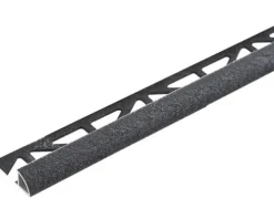 Viertelkreis Abschlussprofil Dural Durondell 10 mm Länge 250 cm Aluminium antr.