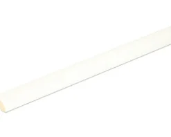 Viertelstab Fichte/Kiefer weiß RAL9010 lackiert 14x14x2400 mm