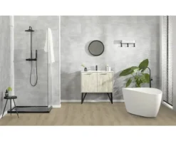 Vinylboden Diele Scandinavian Dark braun Fold-Down 1239 x 212 x 4,2 mm