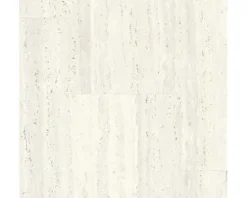 Vinylboden Fliese Travertin Ivory beige Fold-Down 729 x 389 x 4,2 mm