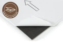 Vinylboden selbstklebend Designplanke 15,24 cm x 91,44 cm in Eichenoptik Dunkelbraun