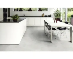 Vinylboden SPC Stein hellgrau Fliese Klickverbindung 1212.9 x 603.3 x 6,0 mm