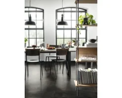 Vinylboden Titanit anthrazit Fliese 1292 x 327 x 7,5 mm