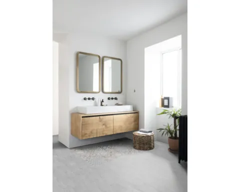 Vinyl-Diele Senso Premium Wall Light grau selbstliegend 305x610x4 mm