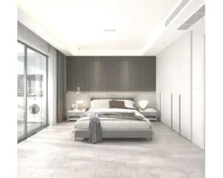 Vinyl-Fliese Dryback Brosa Monaco dunkelbeige zu verkleben 600x600x2 mm