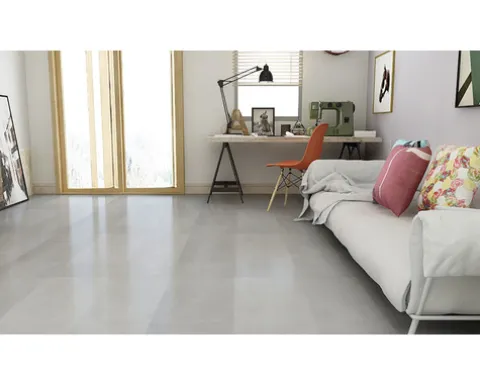 Vinyl-Fliese Dryback Oman hellgrau zu verkleben 300x600x2 mm