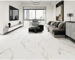 Vinyl-Fliese Nizza marmor hell selbstklebend 400x800x2 mm