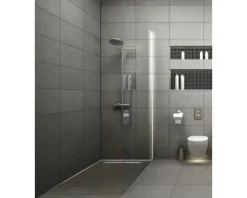 Wandanschlussprofil für Gefällekeile Dural Shower-GK Connect Länge 100 cm Sichtbreite 40 mm
