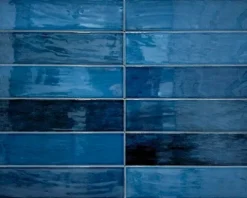 Wandfliese Zellige Blue 7x28cm