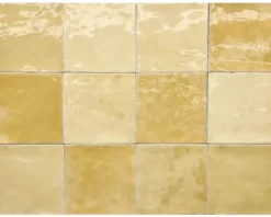 Wandfliese Zellige Ochre 12x12cm