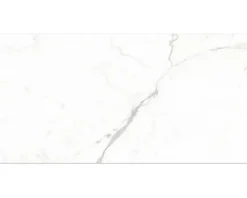 Wand- und Bodenfliese Elegant Statuario 60 x 120 x 0,95 cm glänzend rektifiziert