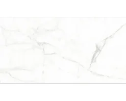 Wand- und Bodenfliese Elegant Statuario 60 x 120 x 0,95 cm glänzend rektifiziert