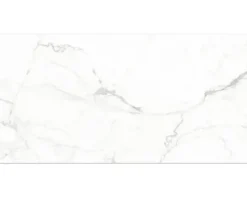 Wand- und Bodenfliese Elegant Statuario 60 x 120 x 0,95 cm glänzend rektifiziert