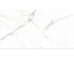 Wand- und Bodenfliese Elegant Statuario 60 x 120 x 0,95 cm glänzend rektifiziert