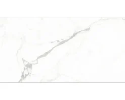 Wand- und Bodenfliese Elegant Statuario 60 x 120 x 0,95 cm glänzend rektifiziert