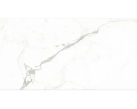 Wand- und Bodenfliese Elegant Statuario 60 x 120 x 0,95 cm glänzend rektifiziert