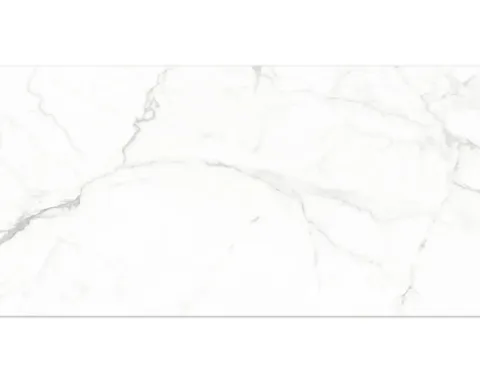 Wand- und Bodenfliese Elegant Statuario 60 x 120 x 0,95 cm glänzend rektifiziert