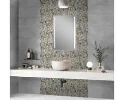 Wand- und Bodenfliese Floreal grigio scuro 30x60cm