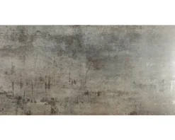 Wand- und Bodenfliese Metal steel 60x120 cm matt rektifiziert