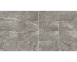 Wand- und Bodenfliese Wells moka poliert 30x60cm
