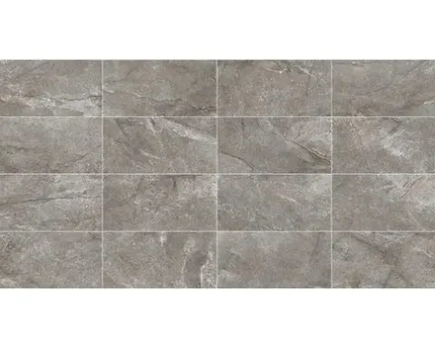 Wand- und Bodenfliese Wells moka poliert 30x60cm