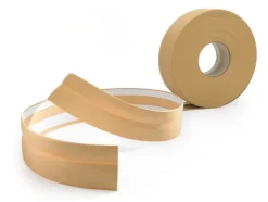 Weichsockelleiste, PVC Sockelleiste Selbstklebend 32 x 23 mm, Flexibel, Buche, 25 Meter
