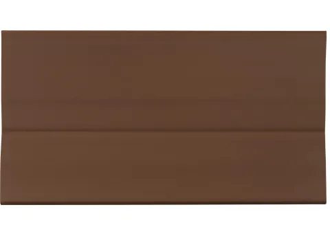 Weichsockelleiste, PVC Sockelleiste Selbstklebend 32 x 23 mm, Flexibel, Dunkelbraun, 25 Meter