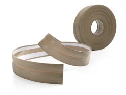 Weichsockelleiste, PVC Sockelleiste Selbstklebend 32 x 23 mm, Flexibel, Esche Hell, 5 Meter