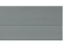 Weichsockelleiste, PVC Sockelleiste Selbstklebend 32 x 23 mm, Flexibel, Grau, 5 Meter