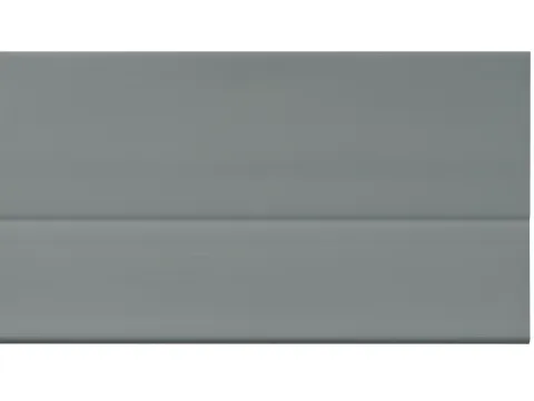 Weichsockelleiste, PVC Sockelleiste Selbstklebend 32 x 23 mm, Flexibel, Grau, 5 Meter