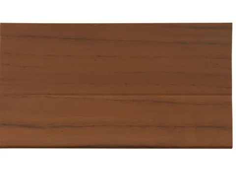 Weichsockelleiste, PVC Sockelleiste Selbstklebend 32 x 23 mm, Flexibel, Nussbaum, 15 Meter