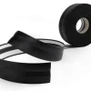 Weichsockelleiste, PVC Sockelleiste Selbstklebend 32 x 23 mm, Flexibel, Schwarz, 25 Meter