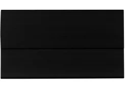 Weichsockelleiste, PVC Sockelleiste Selbstklebend 32 x 23 mm, Flexibel, Schwarz, 25 Meter