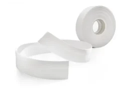Weichsockelleiste, PVC Sockelleiste Selbstklebend 32 x 23 mm, Flexibel, Weiß Verblasst, 5 Meter