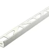 Winkel-Abschlussprofil Dural Durosol Edelstahl Länge 250 cm Höhe 6 mm