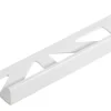 Winkel-Abschlussprofil Dural Durosol PVC Länge 250 cm Höhe 12,5 mm