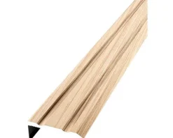 Winkelprofil 236HSK 24,5x10x2 mm Alu mit Holzdekor Eiche weiß gekalkt 270 cm